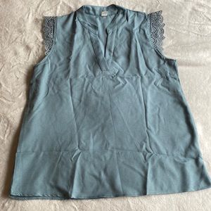 NWOT! Light Blue blouse